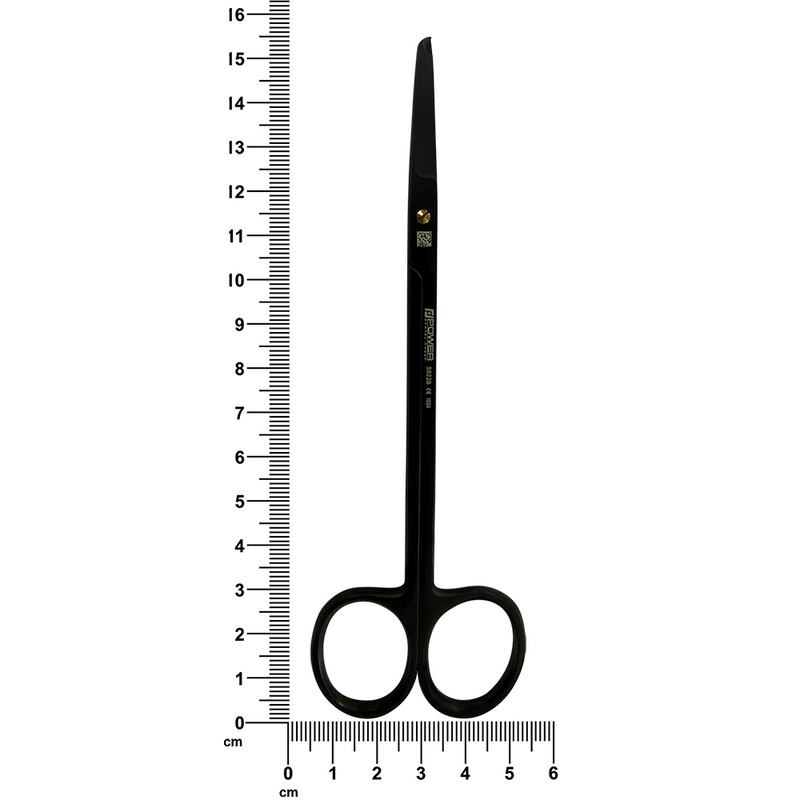 Ciseaux à sutures Super Cut à entaille mince – Droits, 15,5 cm (6,1 po) – Titane noir