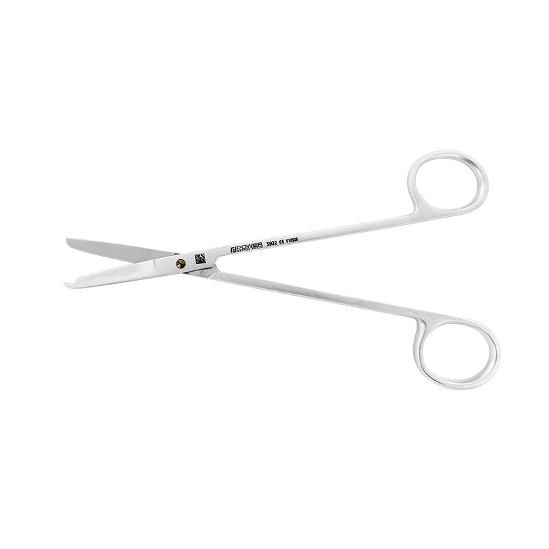 Ciseaux à fils de suture minces dentelés – Droits, 15,5 cm (6,1 po)