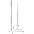 Slim Notched Suture Scissors – Straight, 6.1 in (15.5 cm)