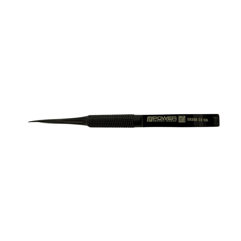 Ciseaux Castroviejo puissants – Droits, 4,5 po (11,5 cm) – Titane noir