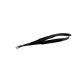 Tijeras de corte super Castroviejo – Curvas, 5,5 pulg (14 cm)