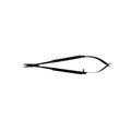 Tijeras de corte super Castroviejo – Curvas, 5,5 pulg (14 cm)