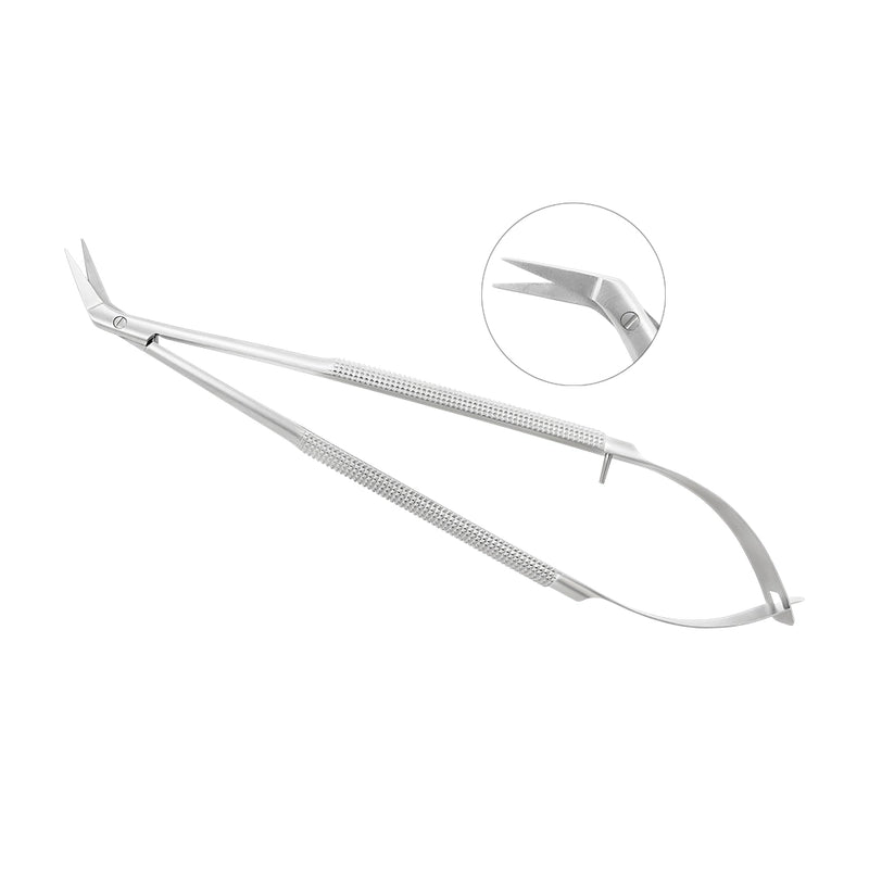 Castroviejo Locklin Bow Tissue Cutting Scissors – 45°, 6.3 in (16 cm)