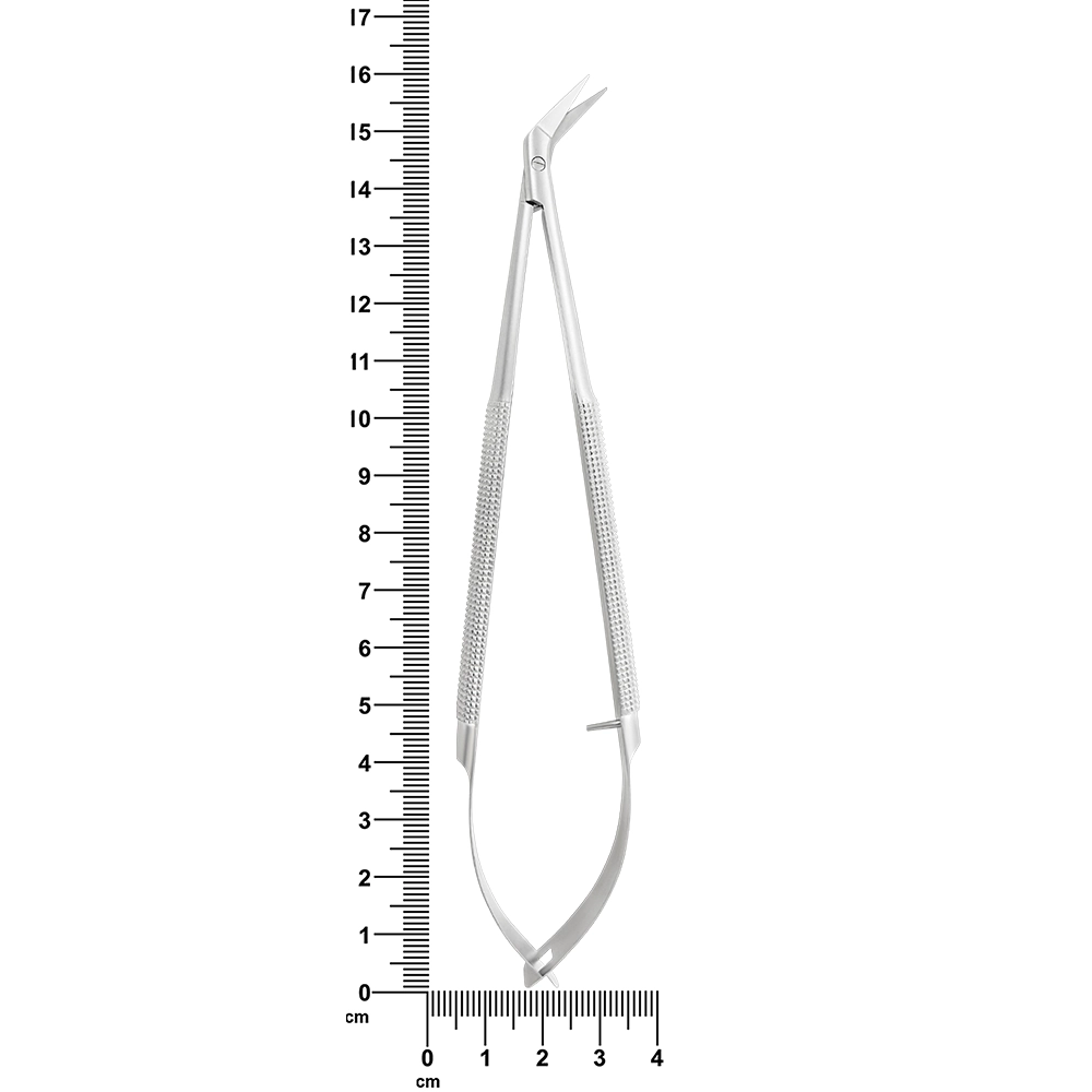 Castroviejo Locklin Bow Tissue Cutting Scissors – 45°, 6.3 in (16 cm)