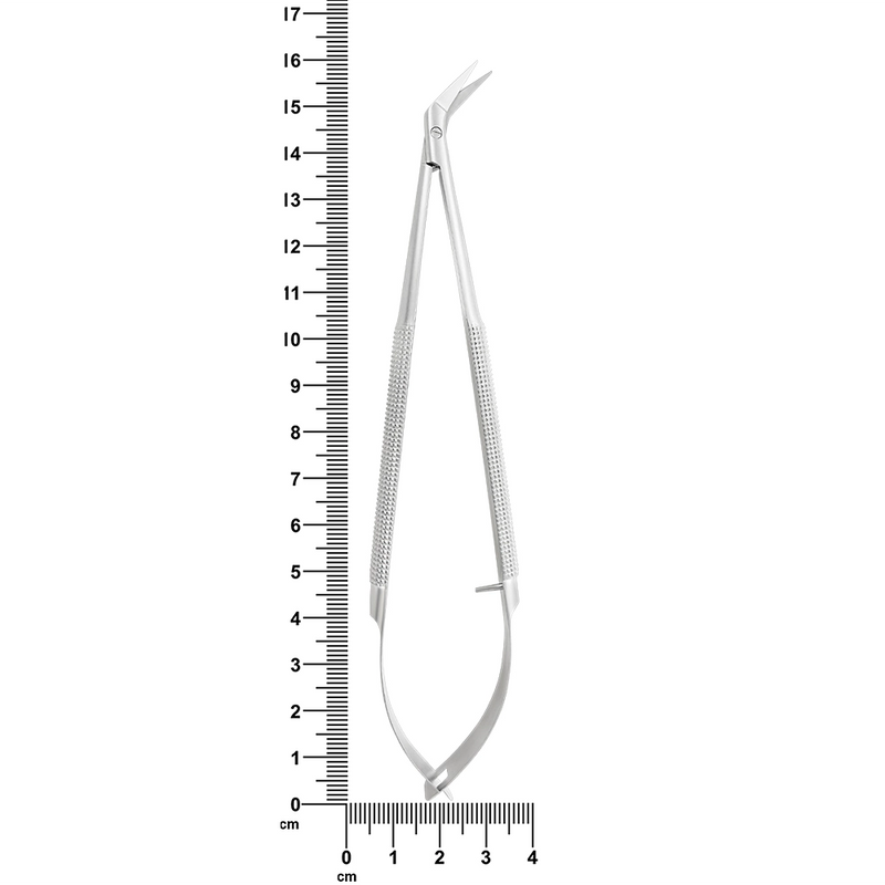 Castroviejo Locklin Bow Tissue Cutting Scissors – 45°, 6.3 in (16 cm)