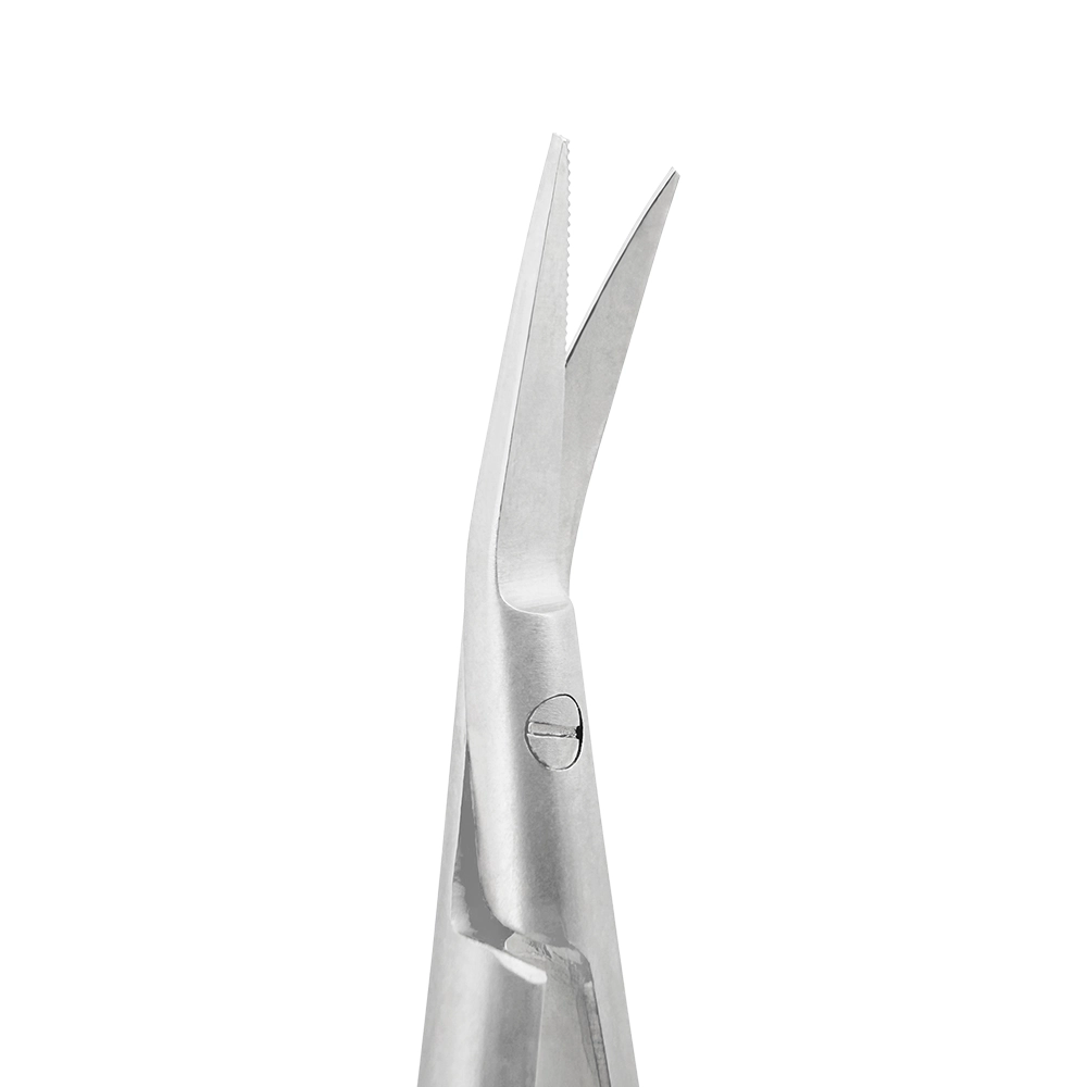Ciseaux microchirurgicaux de Castroviejo – Incurvés à 45°, 16 cm (6,3 po)