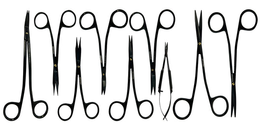 Power Bow Scissor Set  9 Pieces