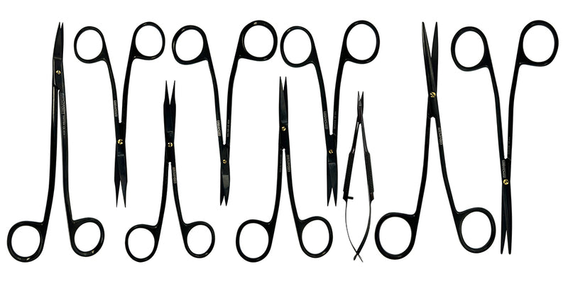 Power Bow Scissor Set  9 Pieces