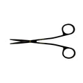 Ciseaux Metzenbaum Power Bow – Droits, 14,5 cm (5,7 po) – Titane noir