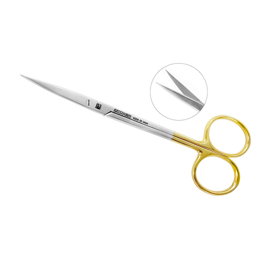 Metzenbaum Scissors – Curved, Pointed Tips, 5.7 in (14.5 cm)