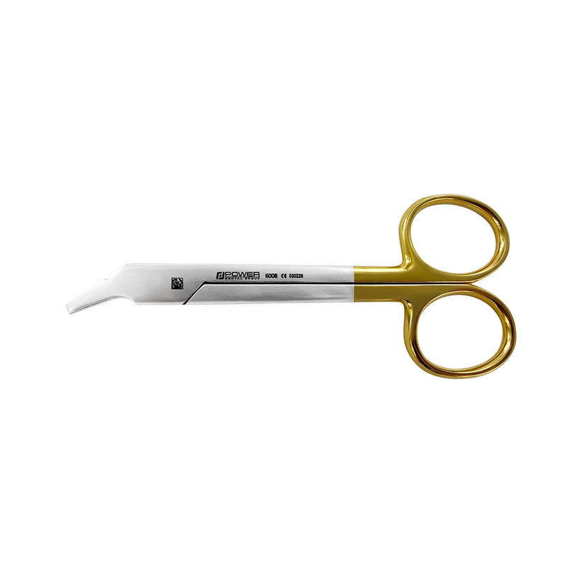 Orthodontic Wire Cutting Scissors – Angled, 4.7 in (12 cm) – Tungsten Carbide