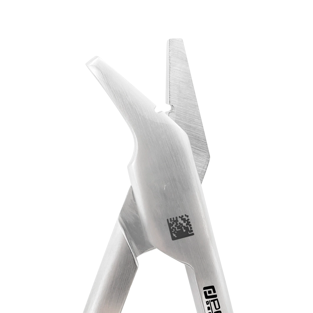Orthodontic Wire Cutting Scissors – Angled, 4.7 in (12 cm) – Tungsten Carbide