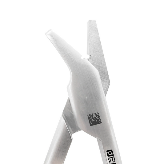 Orthodontic Wire Cutting Scissors – Angled, 4.7 in (12 cm) – Tungsten Carbide