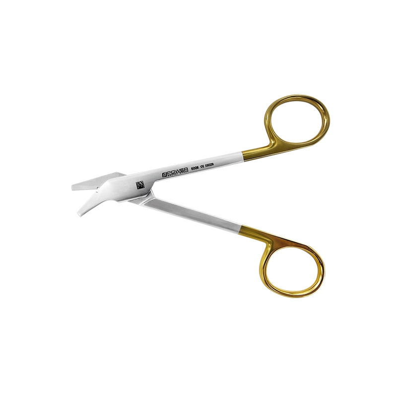 Orthodontic Wire Cutting Scissors – Angled, 4.7 in (12 cm) – Tungsten Carbide