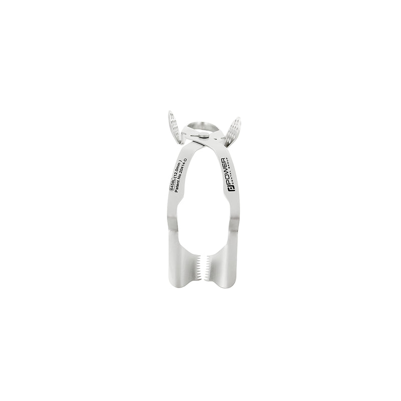Alternate view of Power flap retractor with 18 mm serrated blade and self-retaining butterfly spring