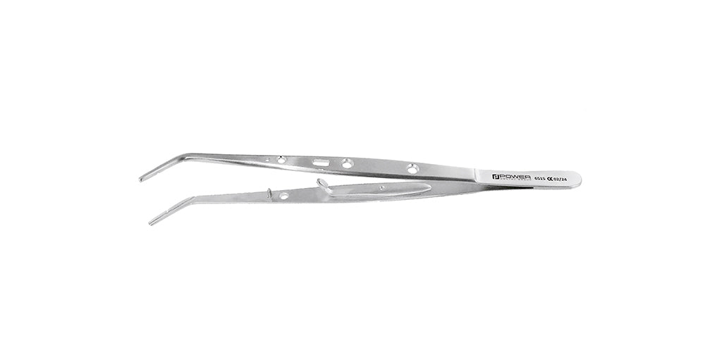 TWEEZERS, ENDO SELF-LOCKING 15cm