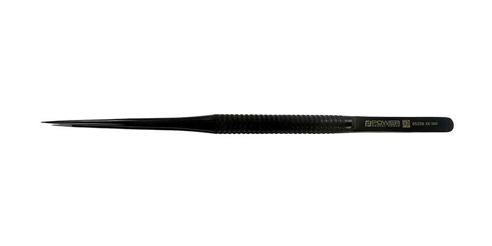 Tissue Forceps Gerald 18 cm – Straight, Black Edition