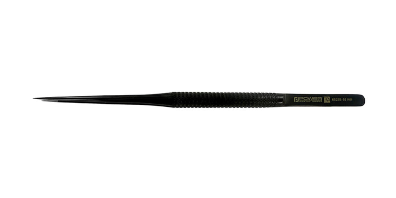 Tissue Forceps Gerald 18 cm – Straight, Black Edition
