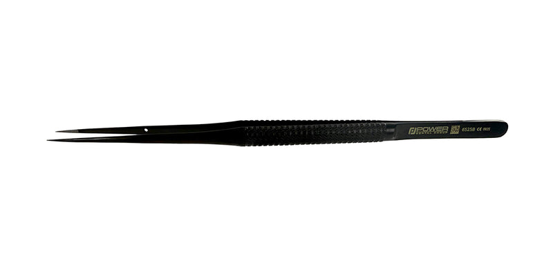 Tissue Forceps Gerald 18 cm – Straight, Black Edition