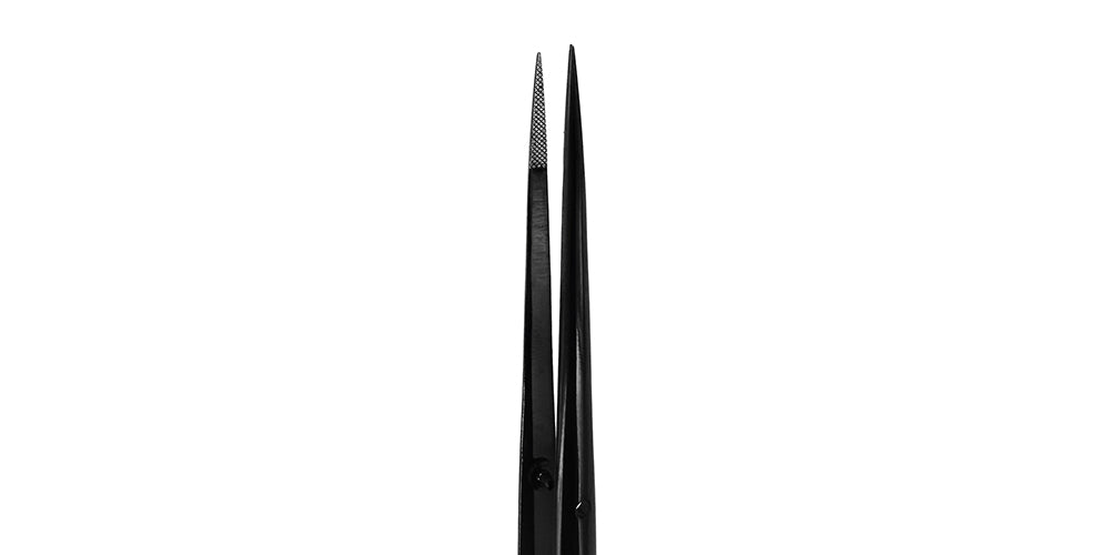 Tissue Forceps Gerald 18 cm – Straight, Black Edition