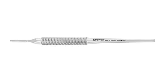 SCALPEL HANDLE DOUBLE HEAD 6905D ROUND HANDLE
