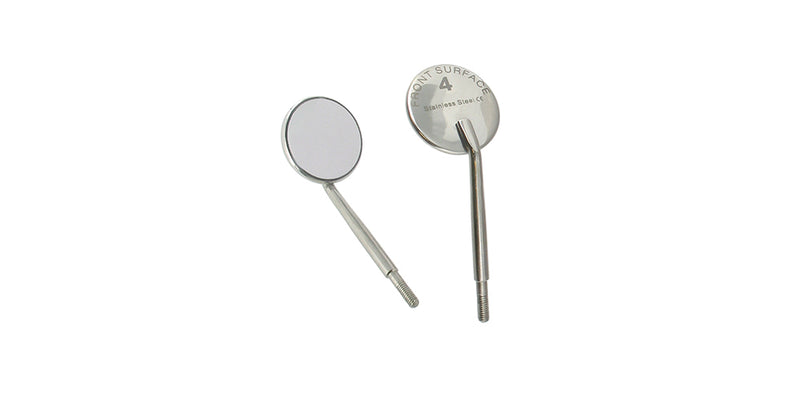 Mirror #4 Single Sided Glass, 22.8 mm, Cone Socket (Box of 12)