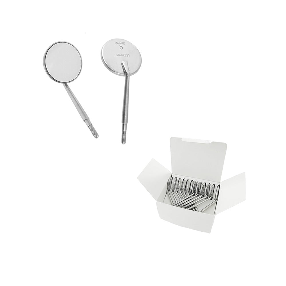Mirror No. 5 Single Sided Glass, Ø24.8 mm, Cone Socket (Box of 12) | Power Dental Group