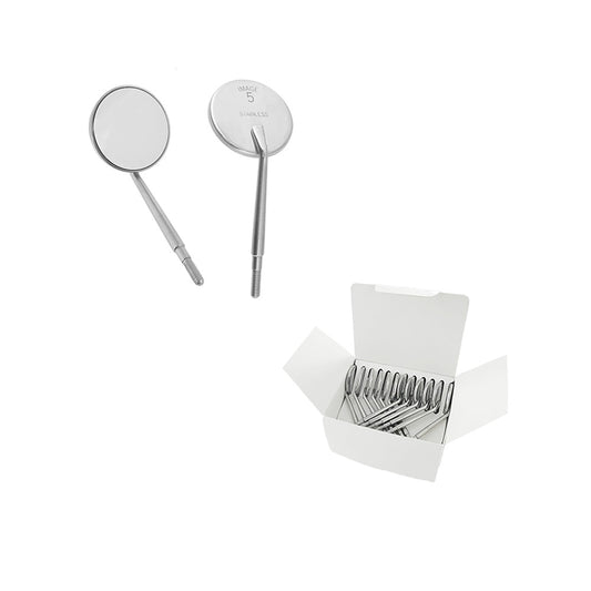Mirror No. 5 Single Sided Glass, Ø24.8 mm, Cone Socket (Box of 12) | Power Dental Group