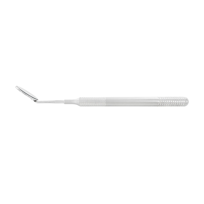Dental Mirror #5 with Ø24.8 mm single-sided head and 6EZ Ø10 mm handle, alternate view