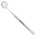 Dental Mirror #5 with Ø24.8 mm single-sided glass head and 6EZ Ø10 mm handle