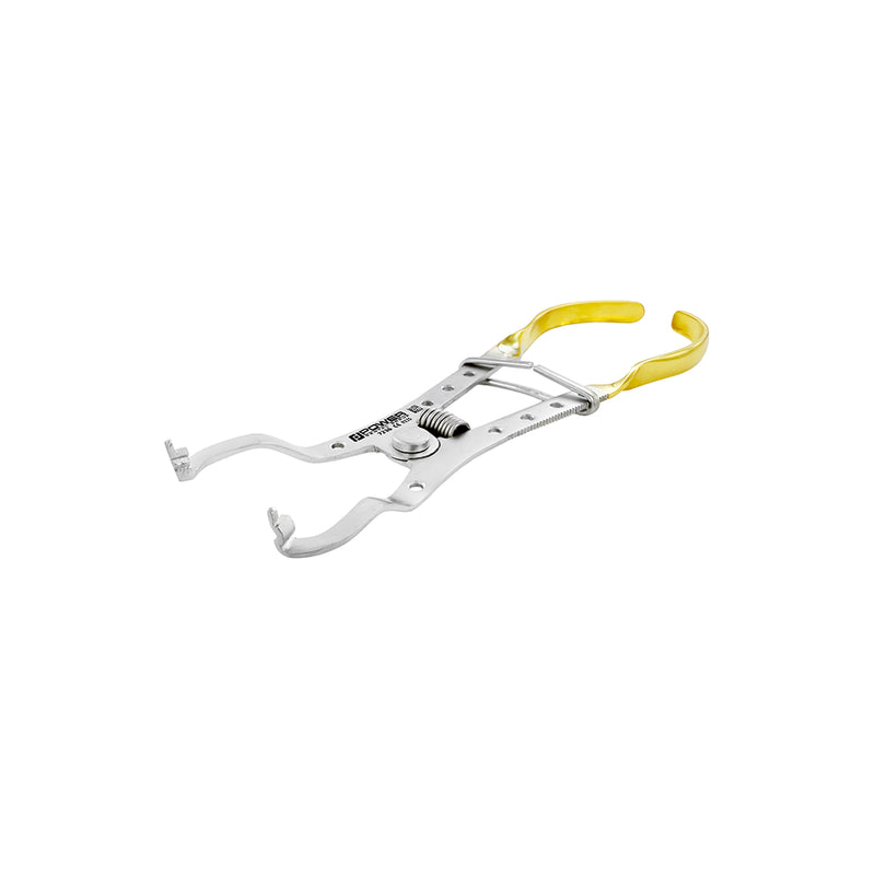 Pince à barrage en caoutchouc ivoire légère, 17 cm, type matrice sectionnelle 