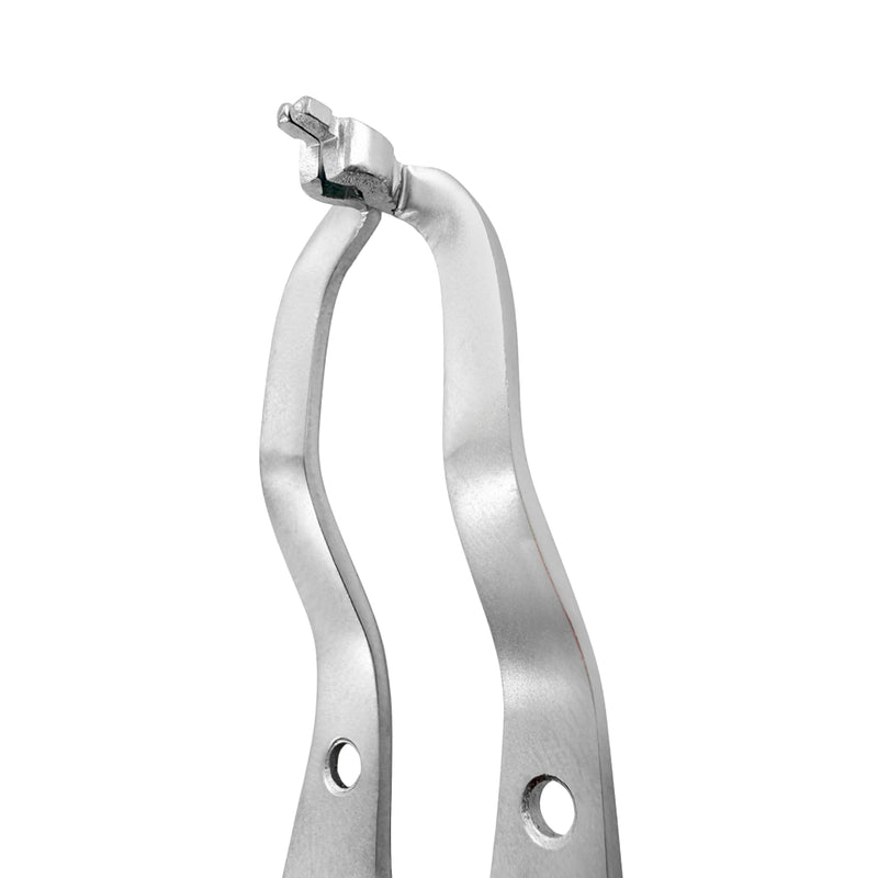 Pince à barrage en caoutchouc ivoire légère, 17 cm, type matrice sectionnelle 