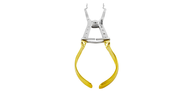 Rubber Dam Plier Ivory  Lightweight, 17 cm, Sectional Matrix Type