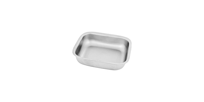 Bone Tray - 65x58x13 mm, Stainless Steel