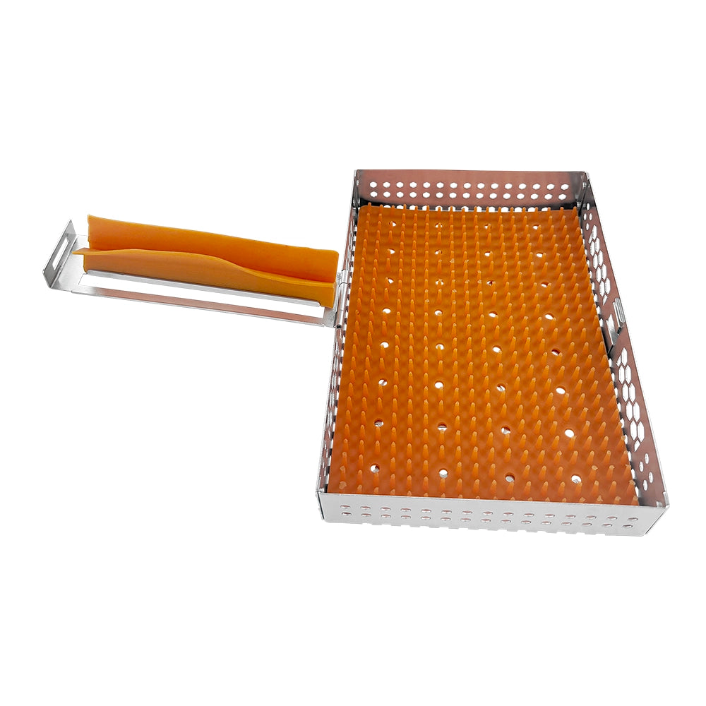 Casete de utilidad quirúrgica con capacidad para 11 instrumentos manuales 