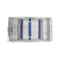 Cassette à double charnière pour instruments – 8 instruments, rack simple haut
