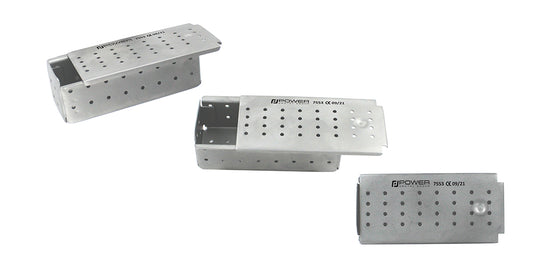 CASSETTES UTILITY PARTS BOX 80x30x25Hx0.7t, STAINLESS STEEL, FOR ULTRASONIC