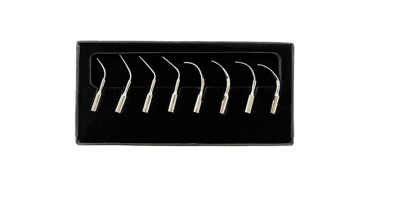 Piezo Scaler Tip Set – Satelec, Regular & Perio Deep (8 pcs)