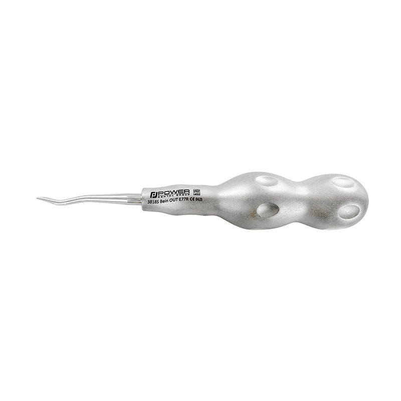 77R Elevator Outer Serration, 4 mm dental elevator