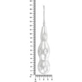 77R Elevator Outer Serration, 4 mm with overall length measurement