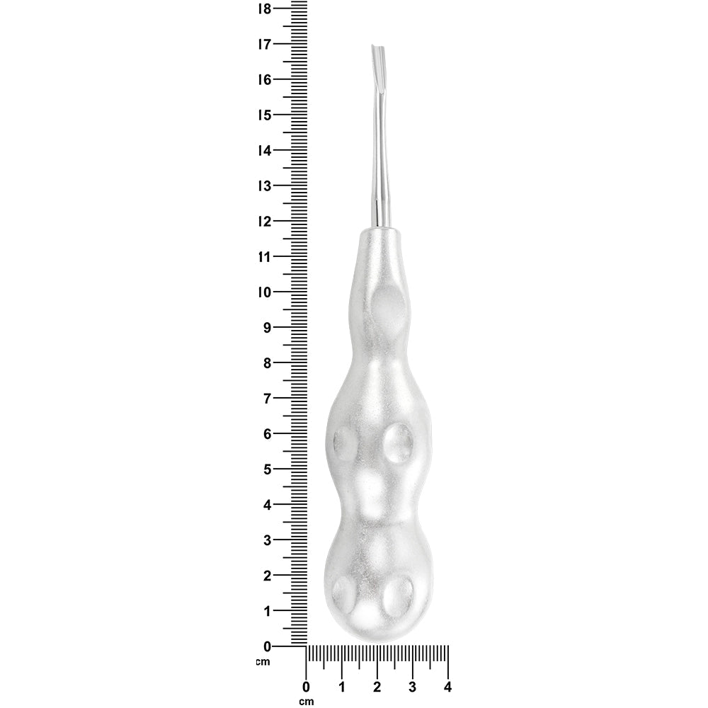 77R Elevator Outer Serration, 4 mm with overall length measurement