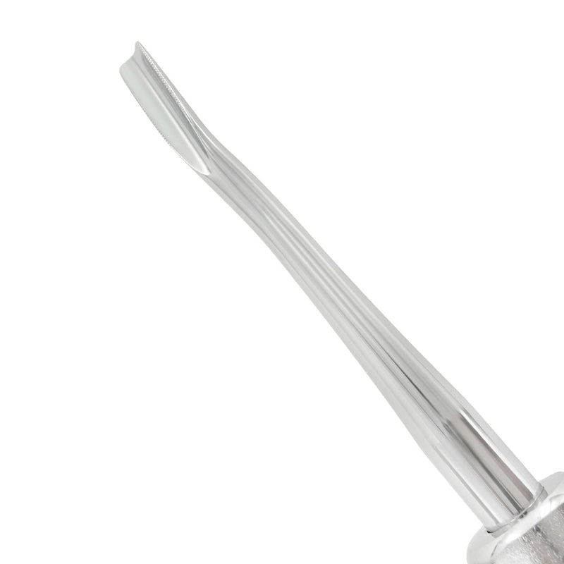Close-up of 77R Elevator 4 mm outer-serrated working end