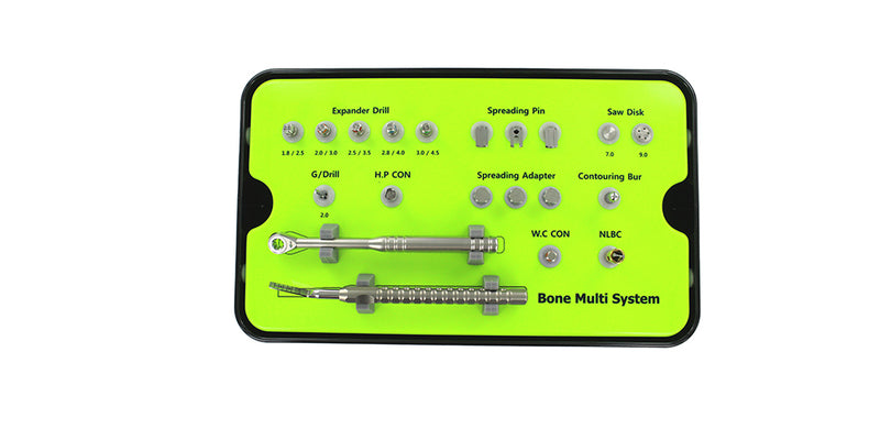 Implantology Bone Expander & Spreader Multi-System Kit