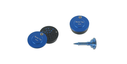 Power Tack Screw Set  Large Blue Case, 10 Tacks (5  5 mm), Holds up to 20 Pieces