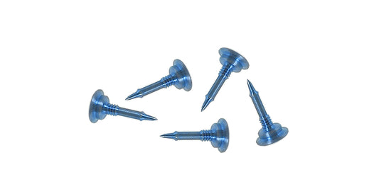 BONE TACK TITANIUM 5mm BLUE WITH REMOVAL THREAD 5EA/PKG