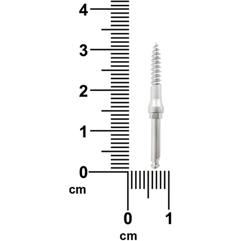 Tornillo de extracción de raíz estrecho, 2,2 mm