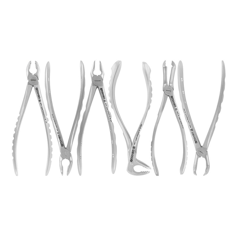 Atraumatic Extraction Forceps Kit – Set of 6 | Power Dental Group