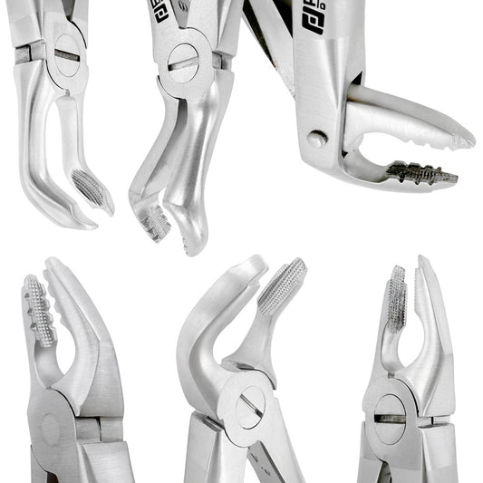 Atraumatic Extraction Forceps Kit – Set of 6 | Power Dental Group