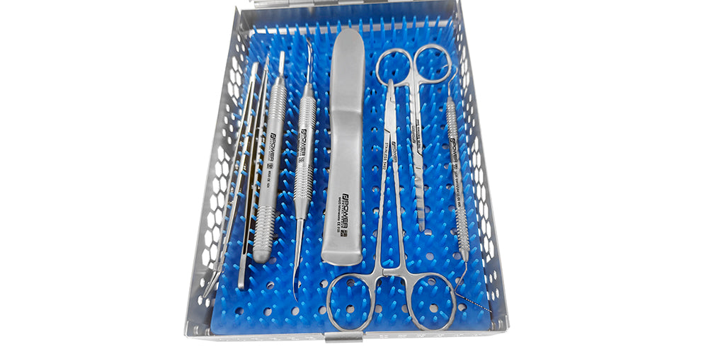 Basic Implant Surgery Kit – Set of 9 with Cassette