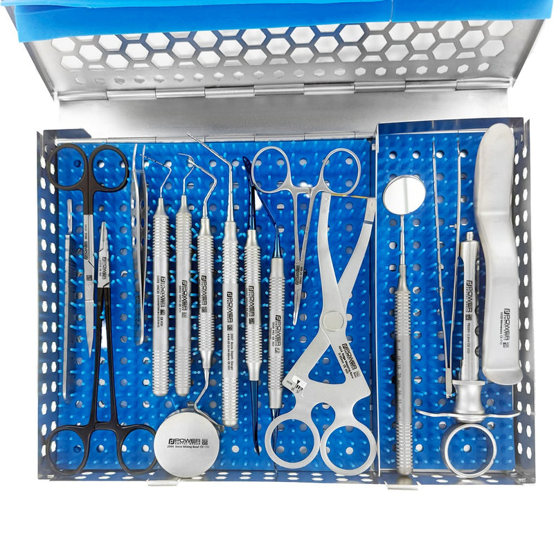 Implant Surgery Essentials Kit – Set of 18 with Cassette